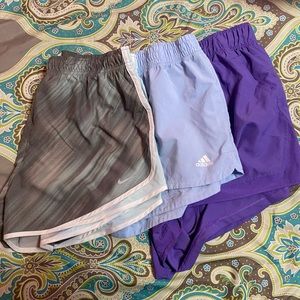 Nike dri-fit, Adidas & Athletic shorts bundle.  XL - pre-owned